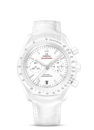 Omega Speedmaster Moonwatch Co-Axial White Side of the Moon
